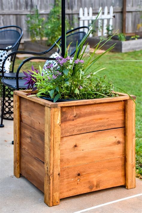 diy planter box wood metal|small cedar planter box plans.